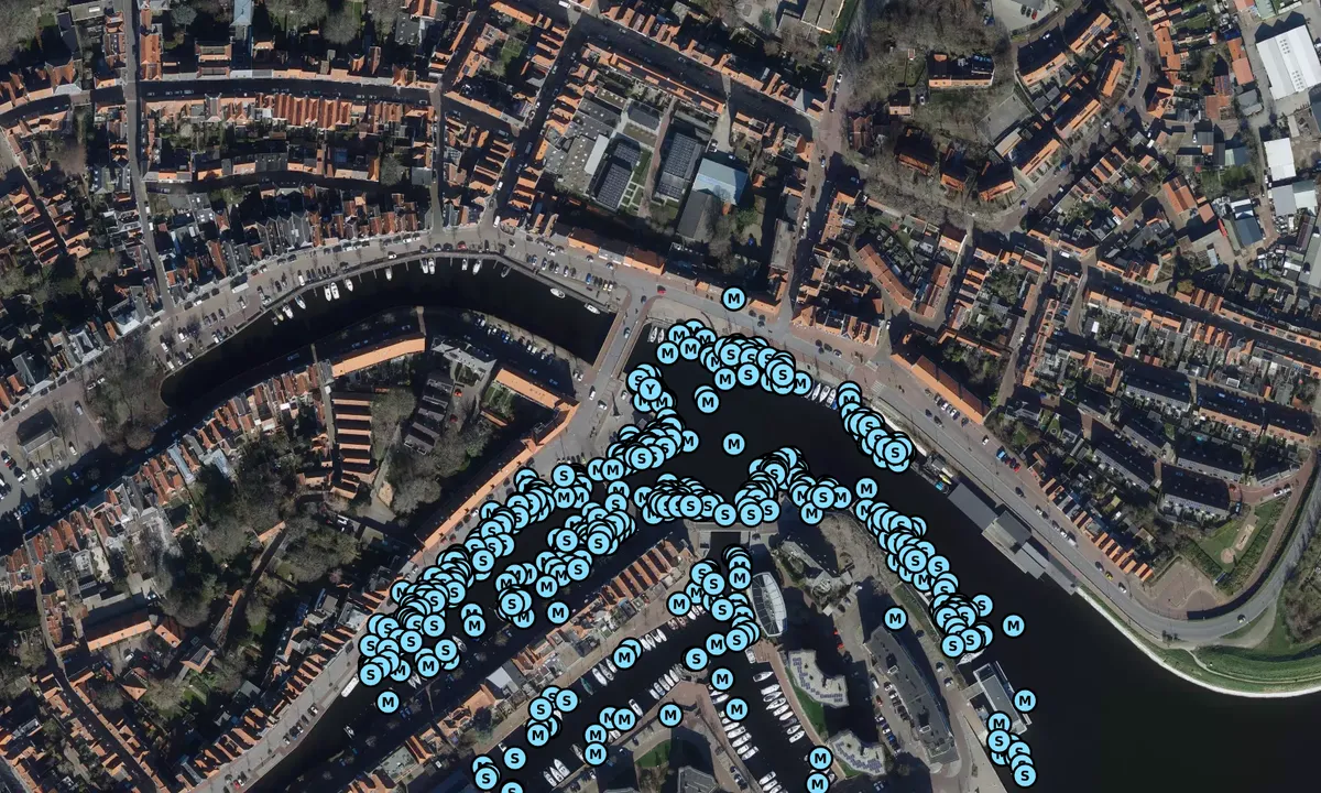 Satelite image of WSV Arne Middelburg