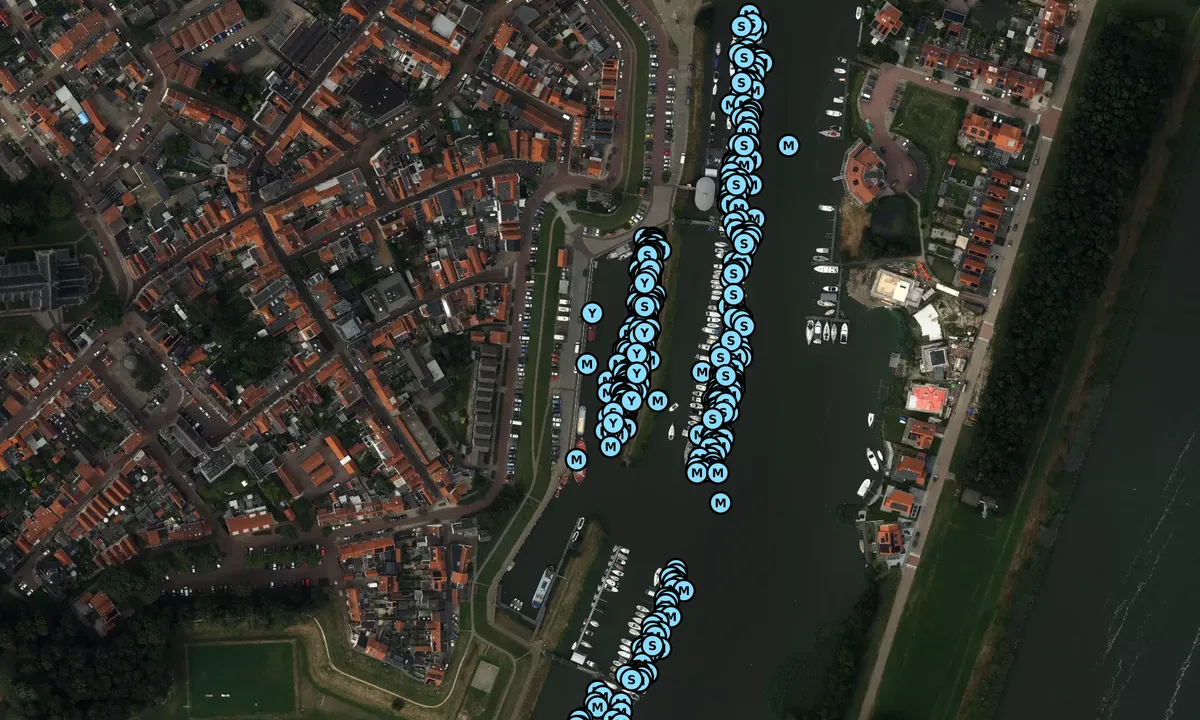 Satelite image of WSV De Kogge