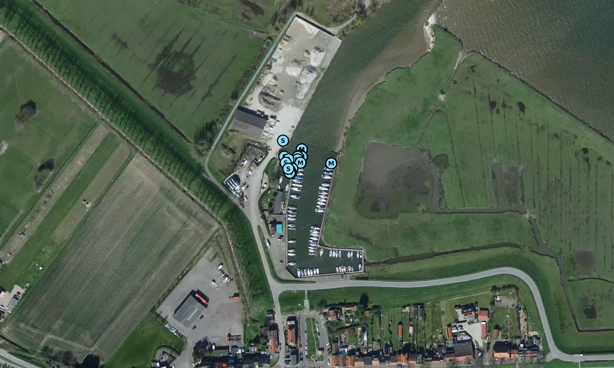 Satelite image of WSV Het Bommelse Gors