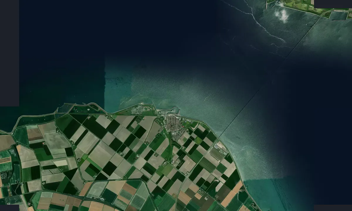 Flyfoto av WSV Noord Beveland/ Colijnsplaat Marina