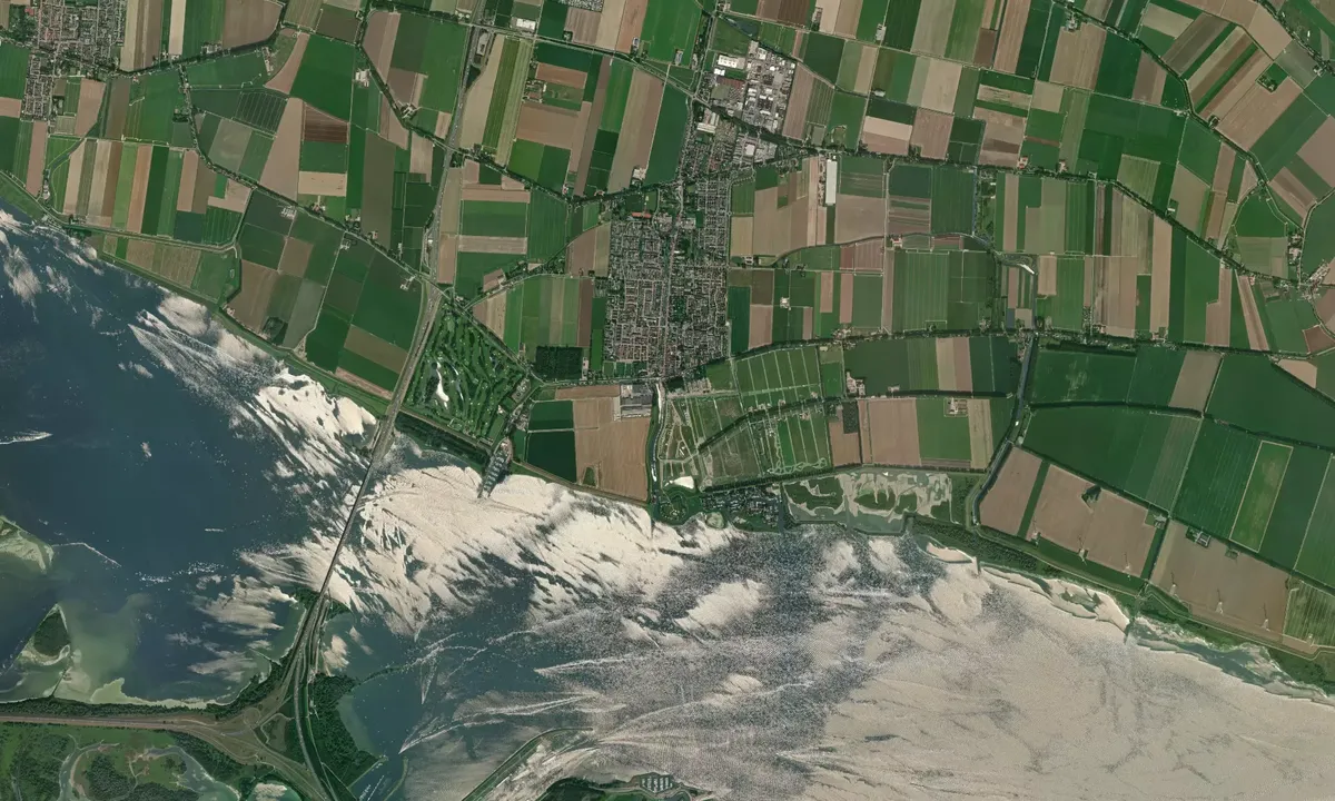 Flyfoto av WSV Numansdorp