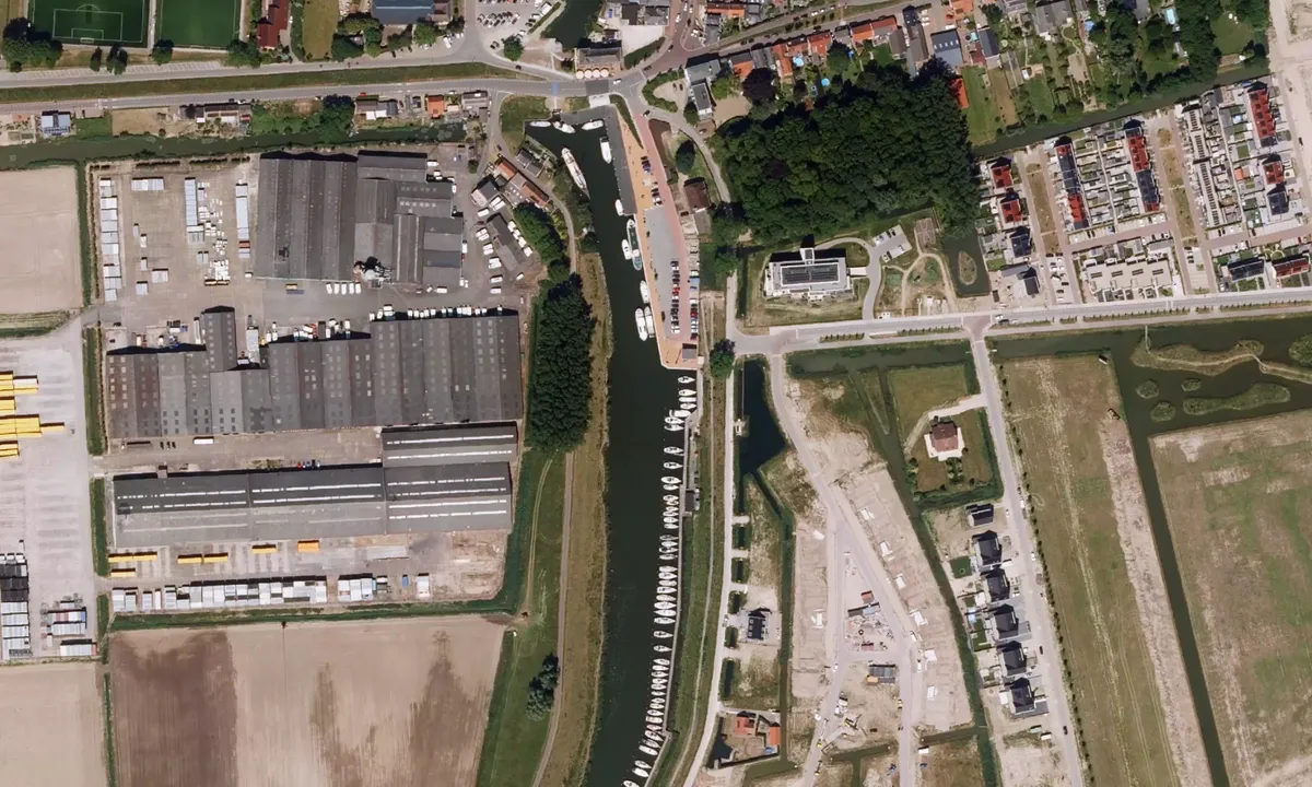 Flyfoto av WSV Numansdrop
