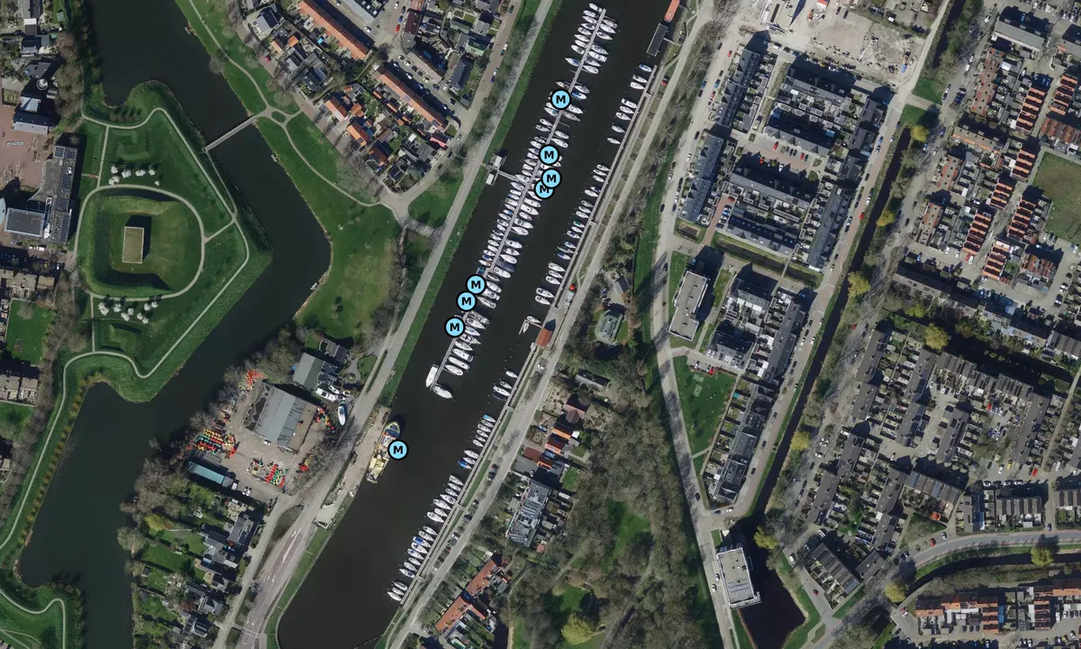 Satelite image of WSV Waterman-Hellevoet