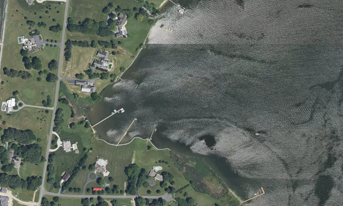 Satelite image of Wye River