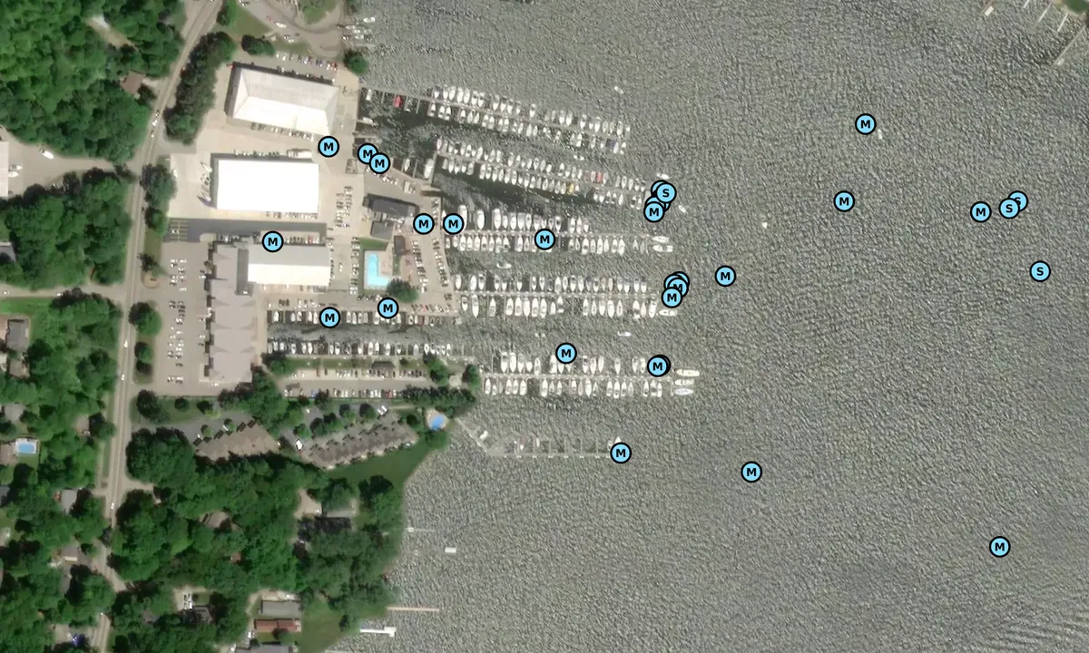Satelite image of Yacht Basin Marina