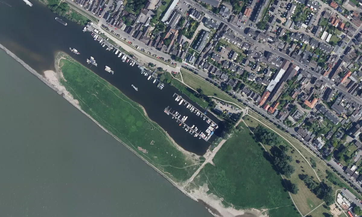 Flyfoto av Yacht Club Hitdorf