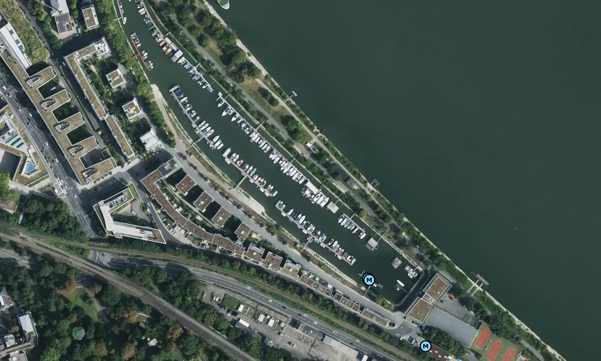 Satelite image of Yacht-Club Mainz