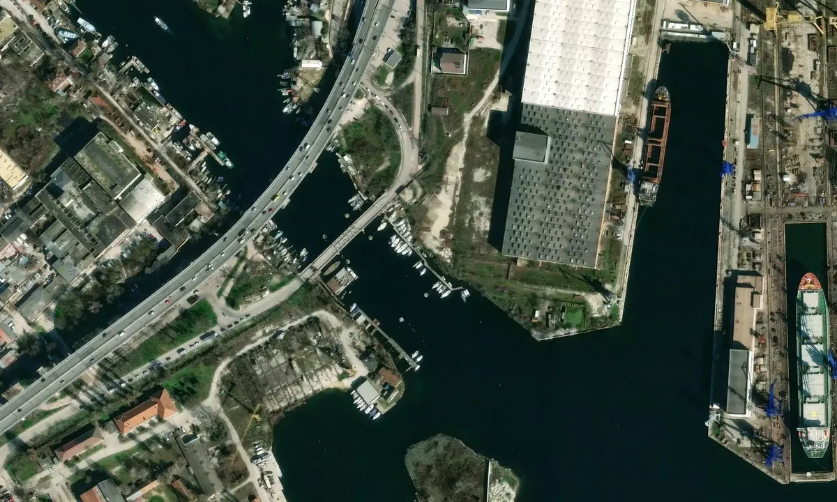 Satelite image of Yacht Club Port Varna