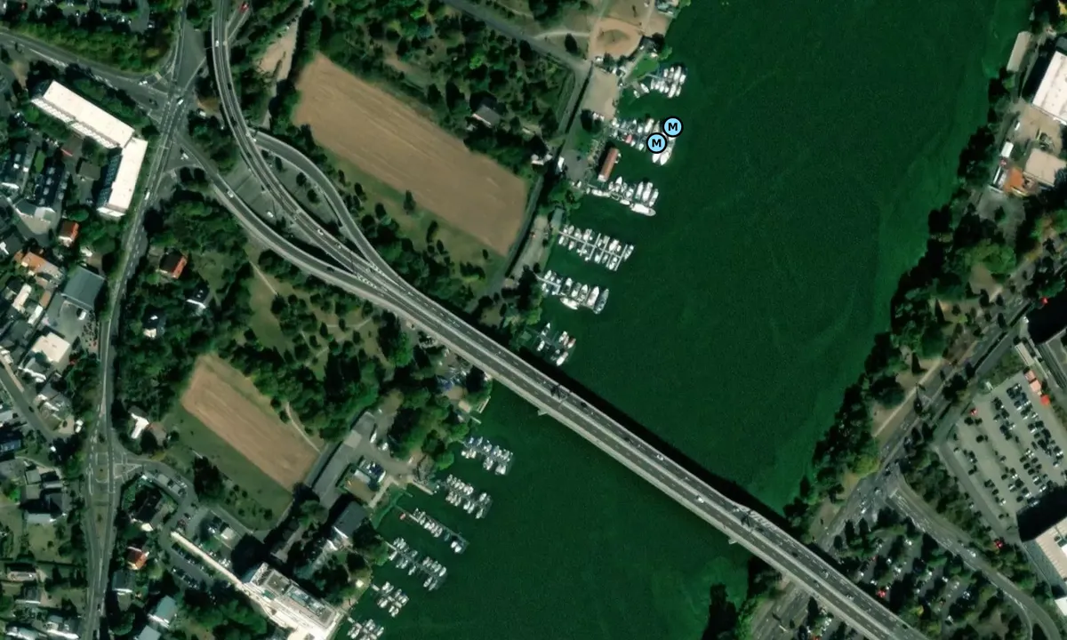 Satelite image of Yacht-Club Rhein-Mosel e.V. Koblenz