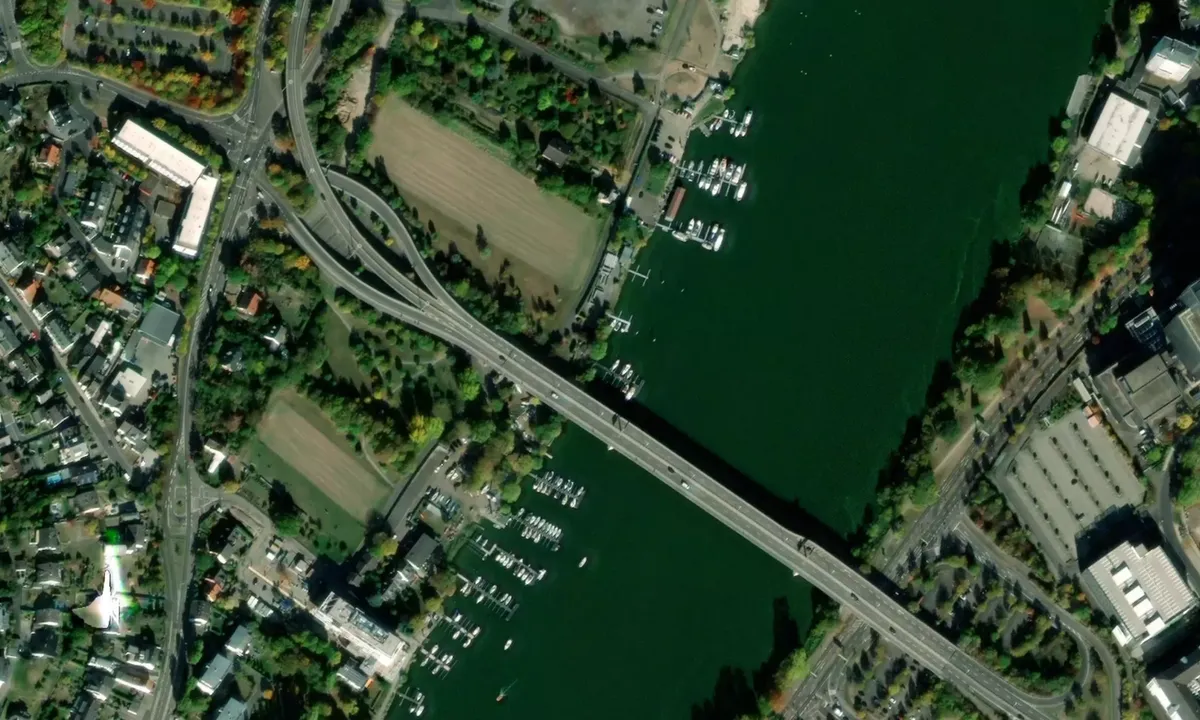 Flyfoto av Yacht-Club Rhein-Mosel e.V. Koblenz
