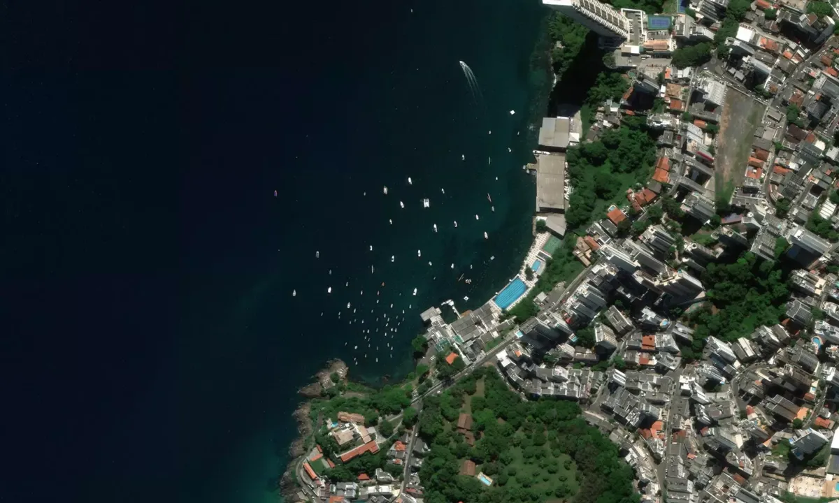 Flyfoto av Yacht Clube da Bahia