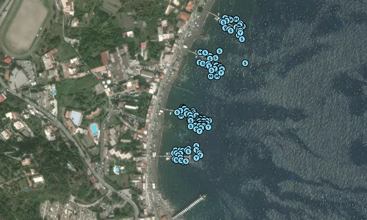 Satelite image of Yacht Harbour Lipari 1