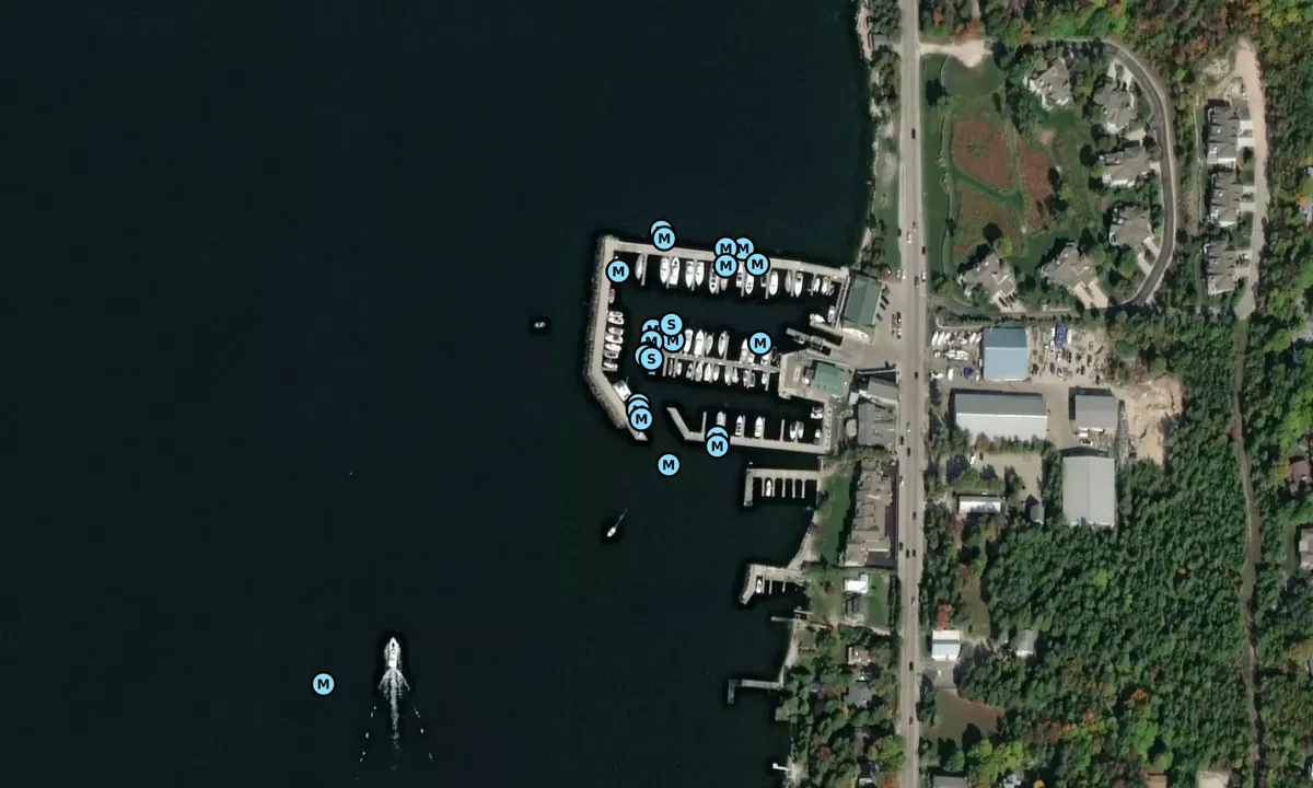 Satelite image of Yacht Works