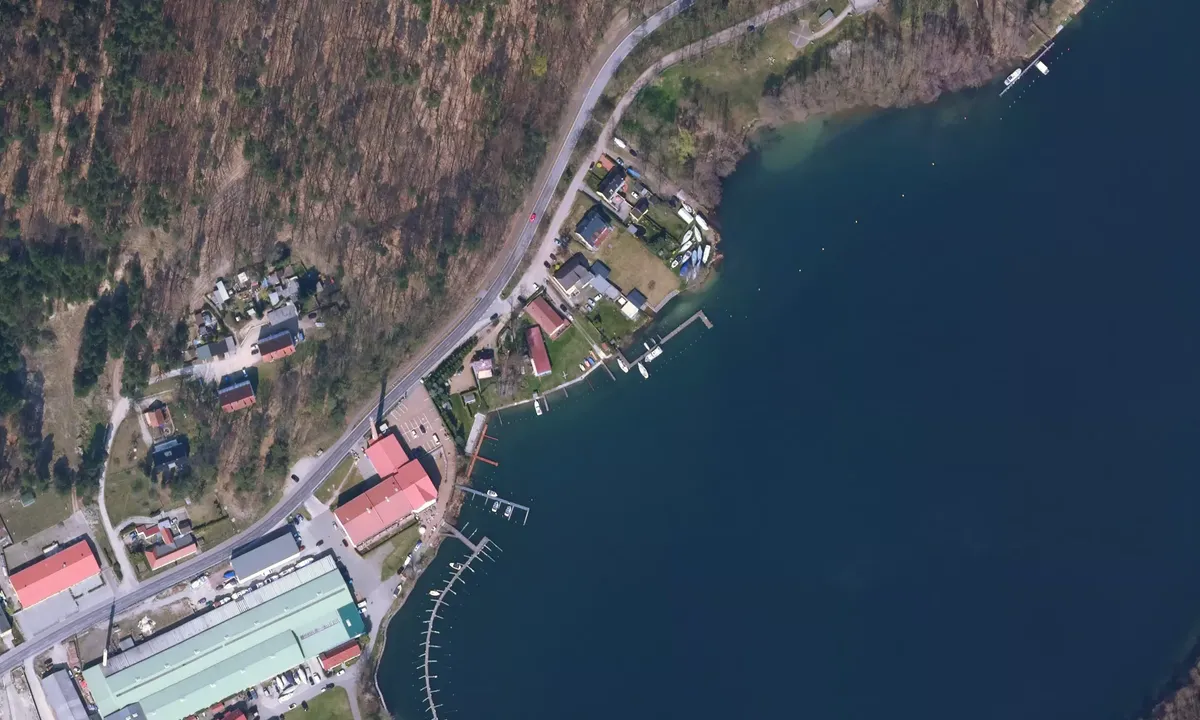 Satelite image of Yachtclub Schorfheide