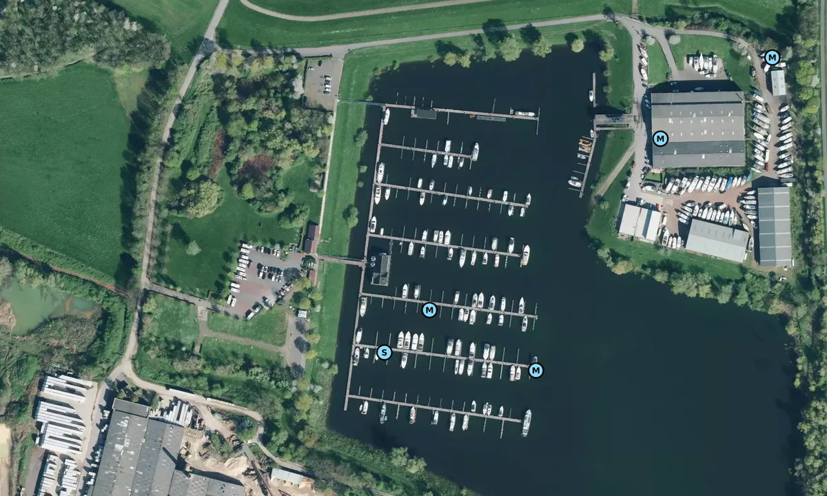 Satelite image of Yachthafen Emmerich 1