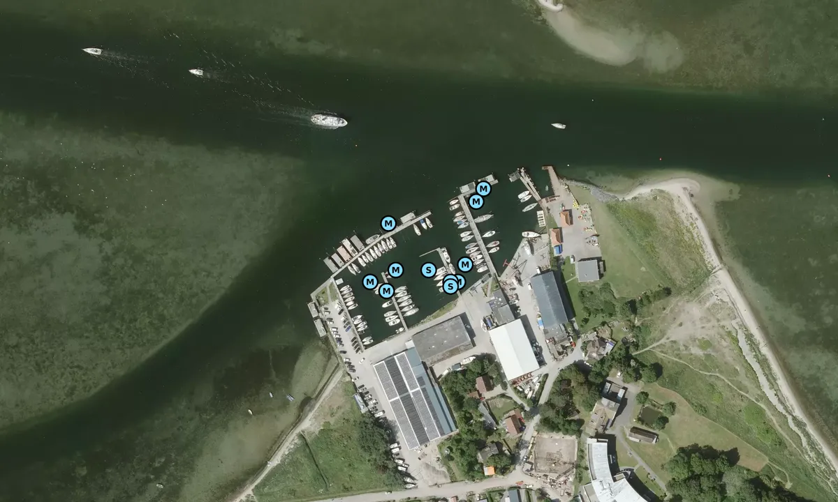 Satelite image of Yachthafen Ortmühle - Heimathafen