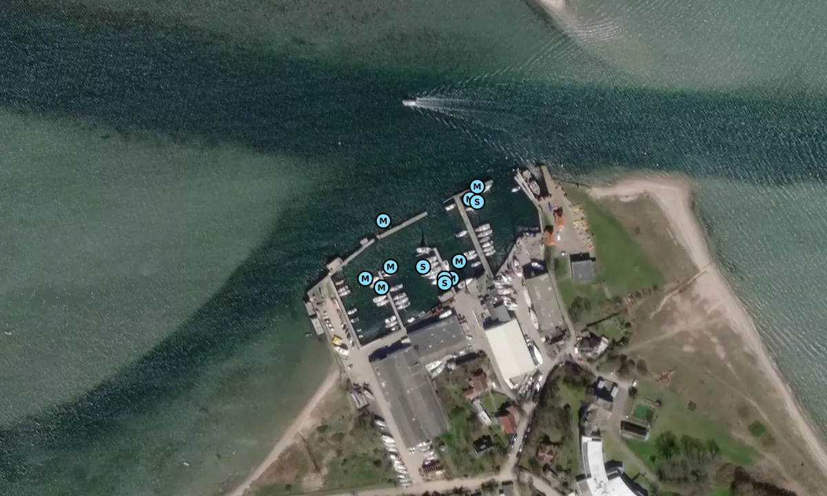 Satelite image of Yachthafen Ortmühle - Heimathafen