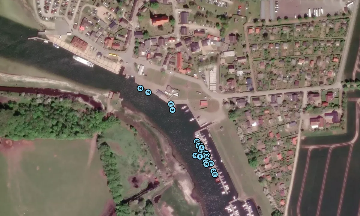 Satelite image of Yachthafen Schaprode