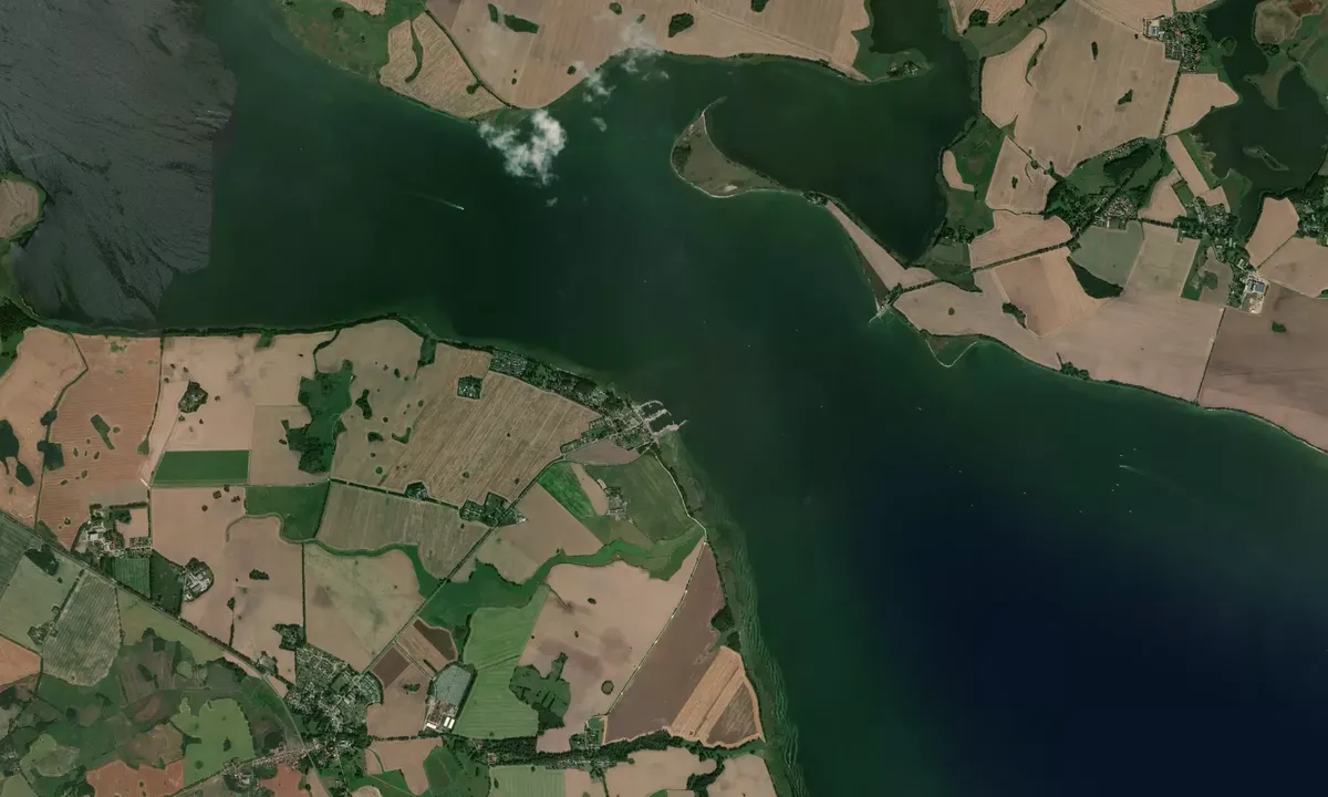 Flyfoto av Yachthafen Stahlbrode