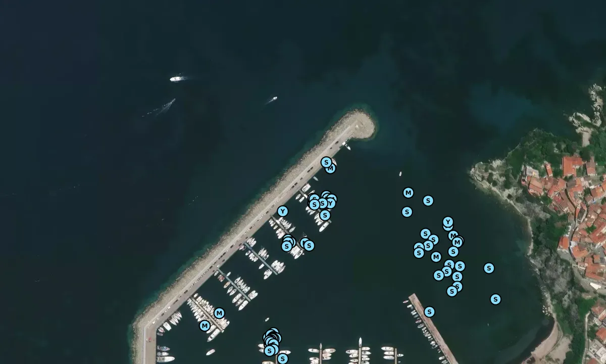Satelite image of Yachting Club Agropoli