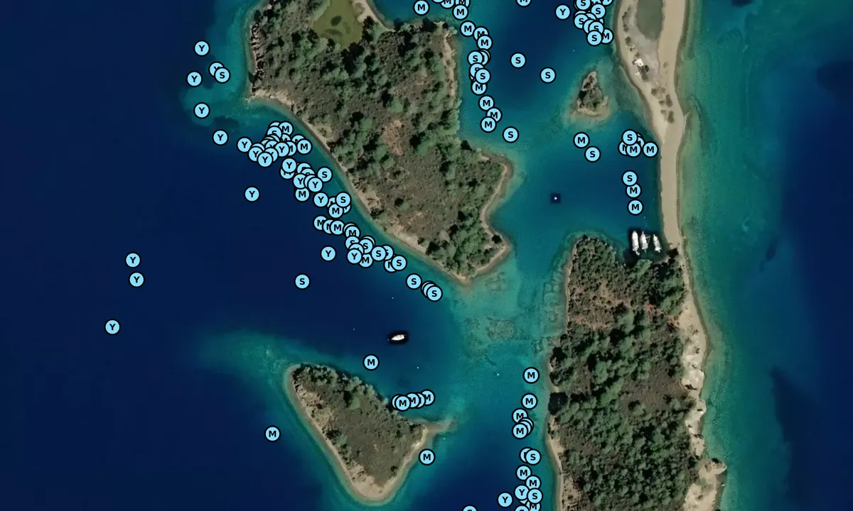 Satelite image of Yassica Adalari