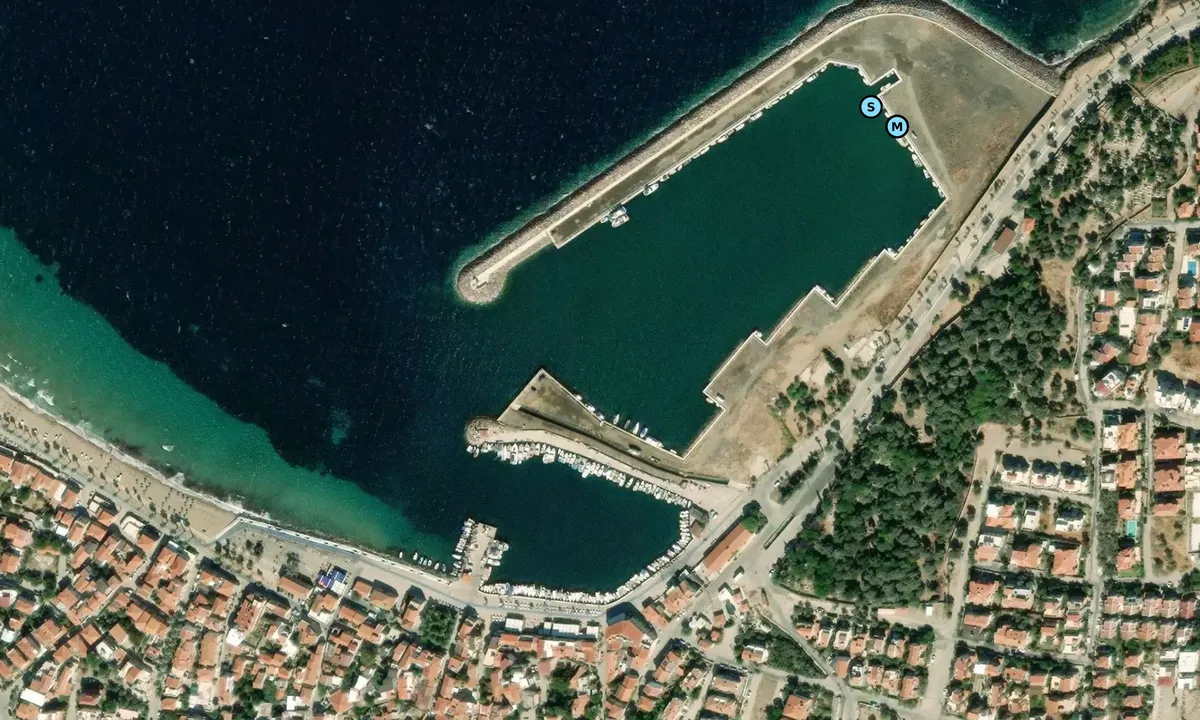 Satelite image of Yenifoça