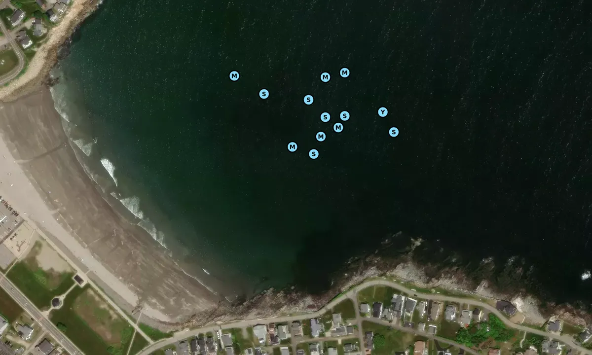 Satelite image of York Beach