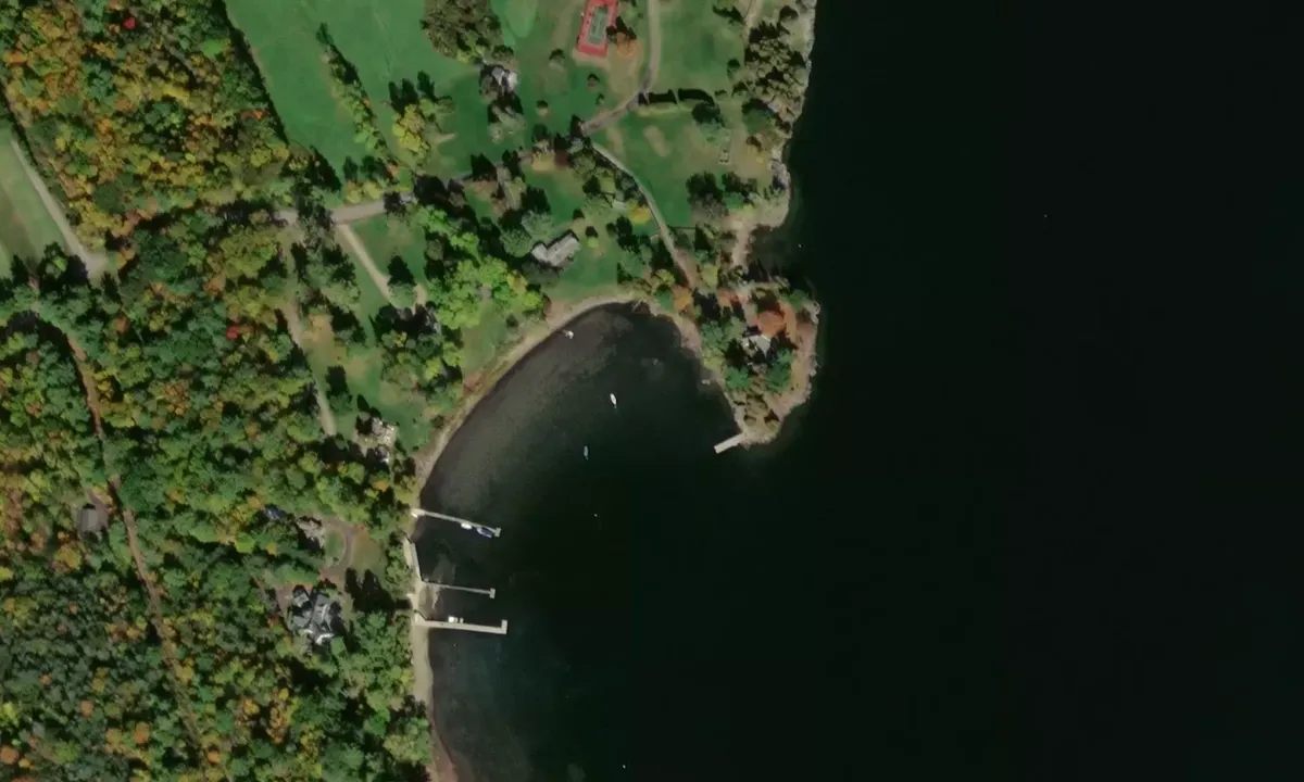 Satelite image of Young Bay