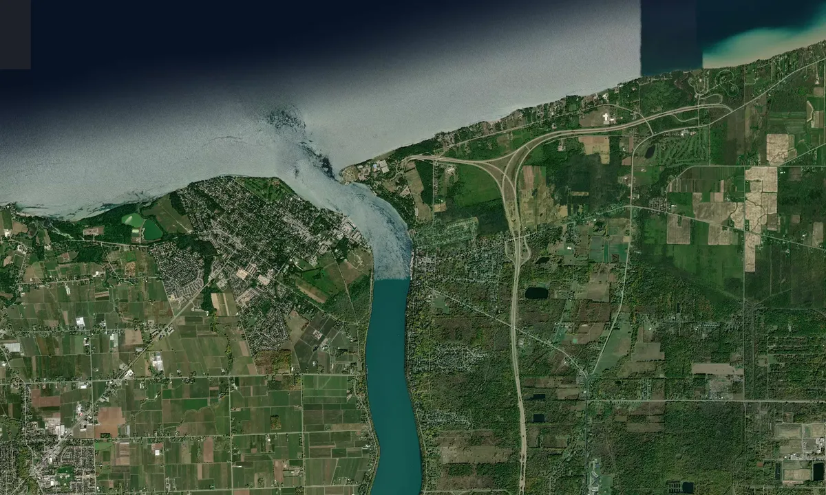 Flyfoto av Youngstown Yacht Club - Niagara