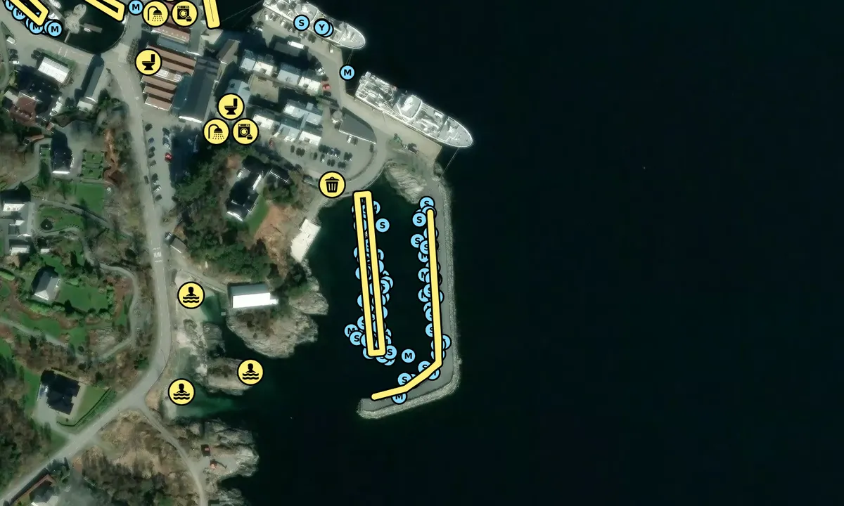 Satelite image of Ytre Havn Bekkjarvik