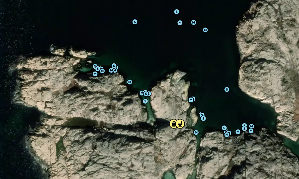 Satelite image of Ytre Huö