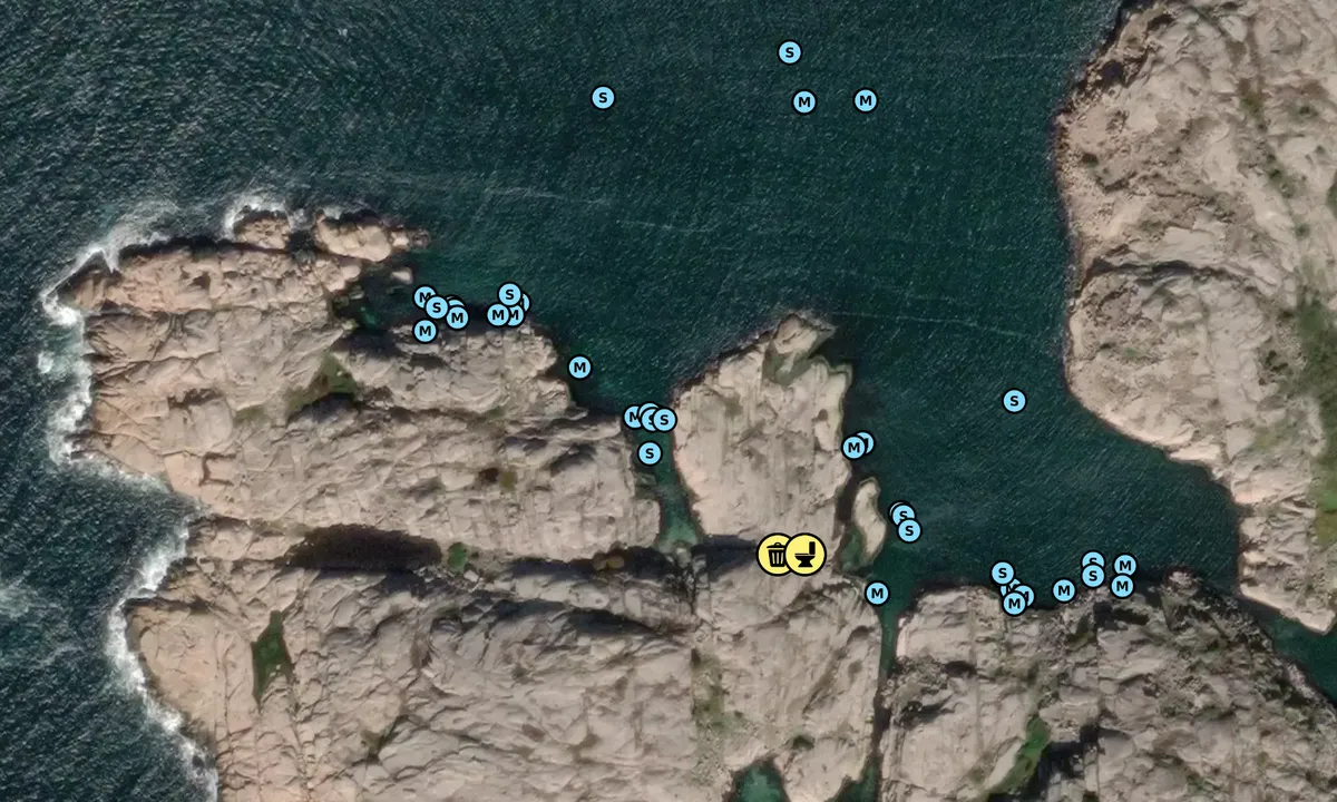 Satelite image of Ytre Huö