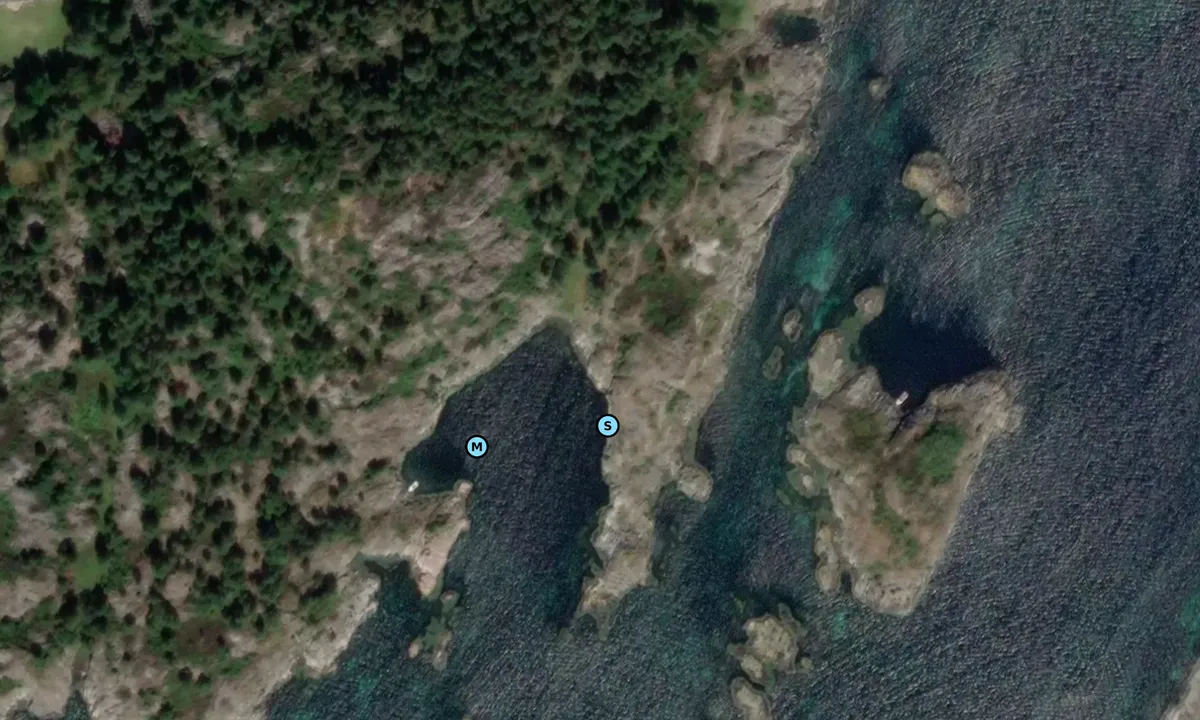 Satelite image of Ytre Maløya - Sør