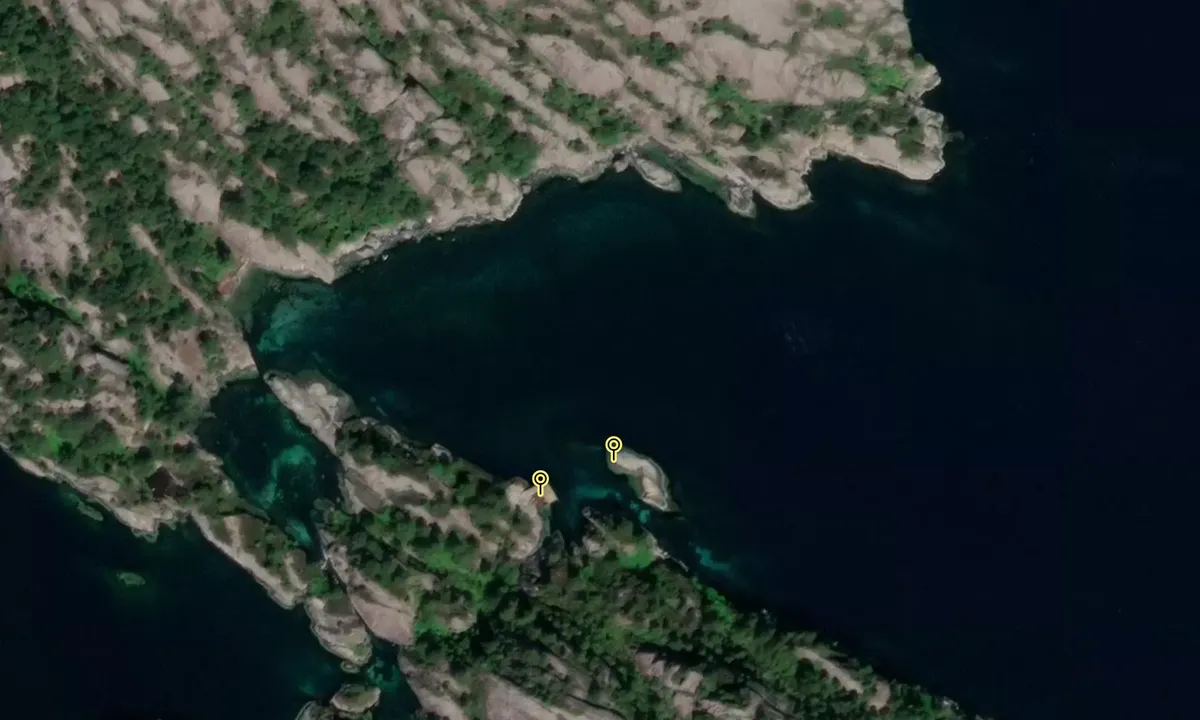 Satelite image of Ytrekeila