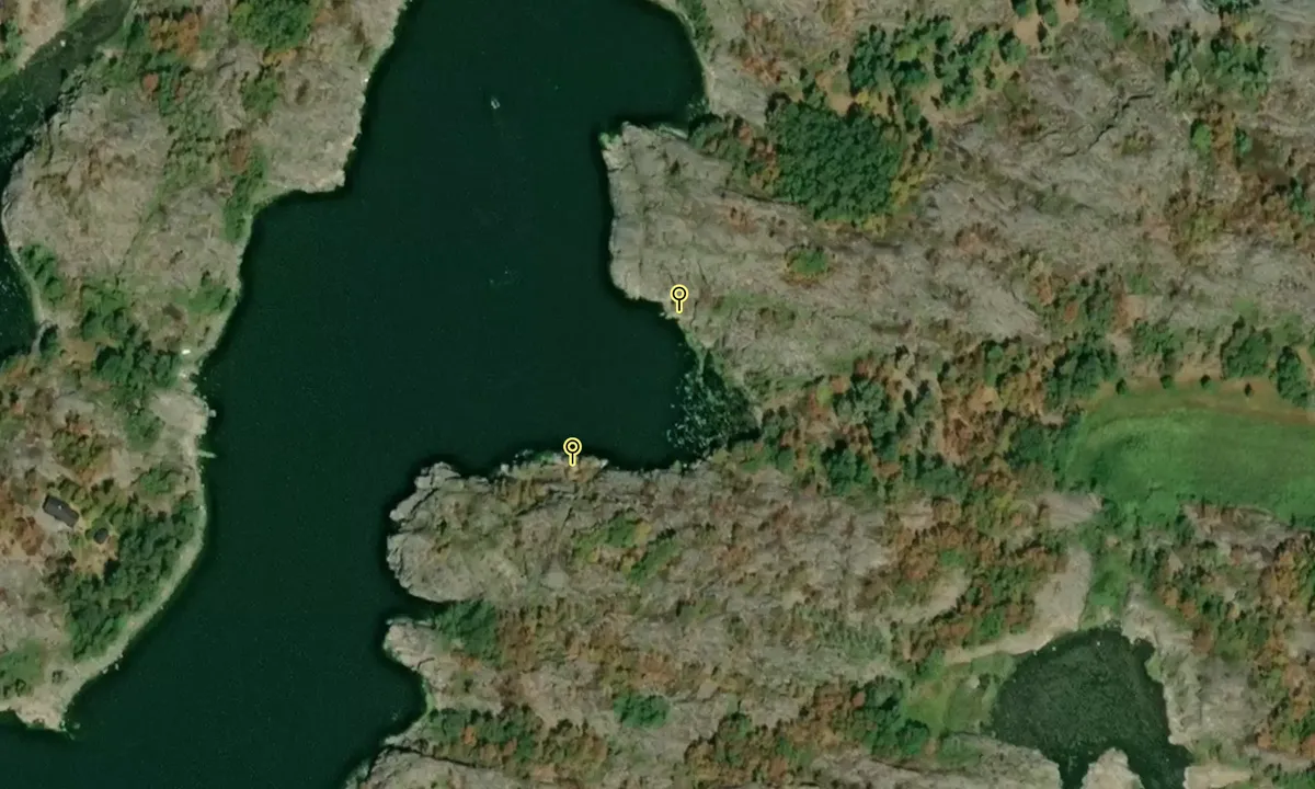 Satelite image of Yxskären