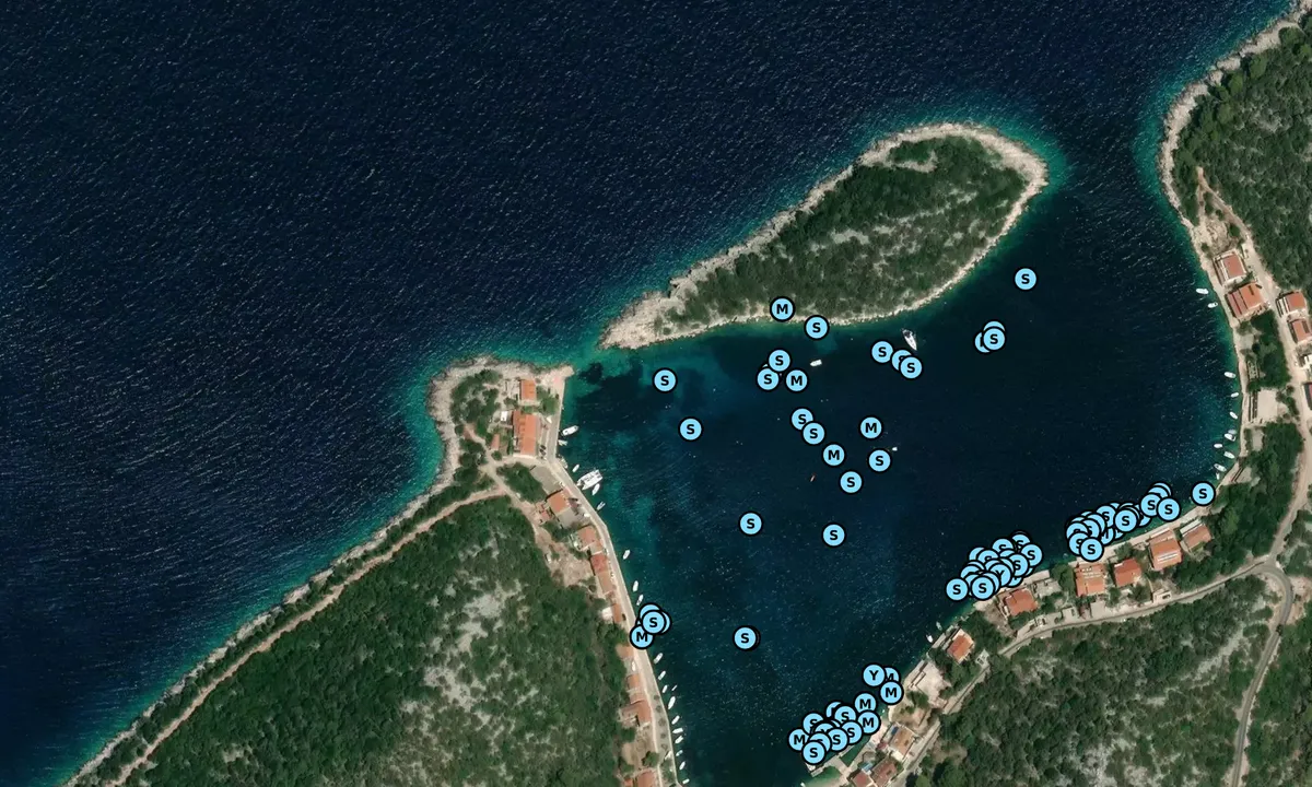 Satelite image of Zaklopatica