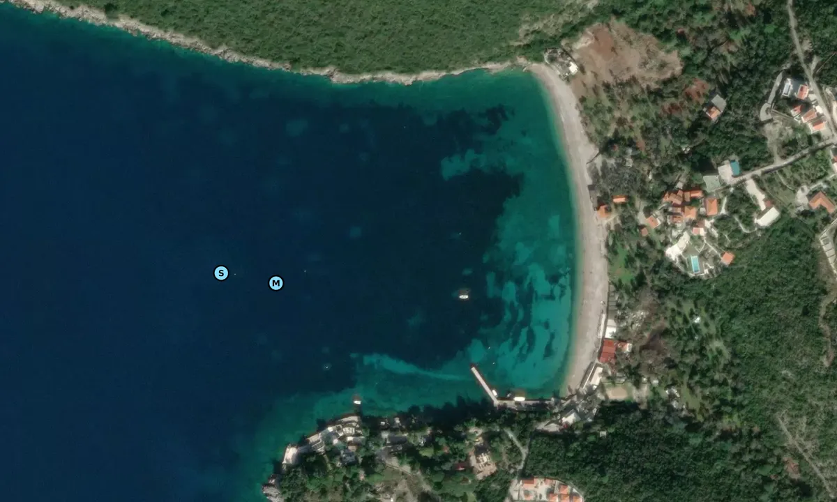 Satelite image of žanjice