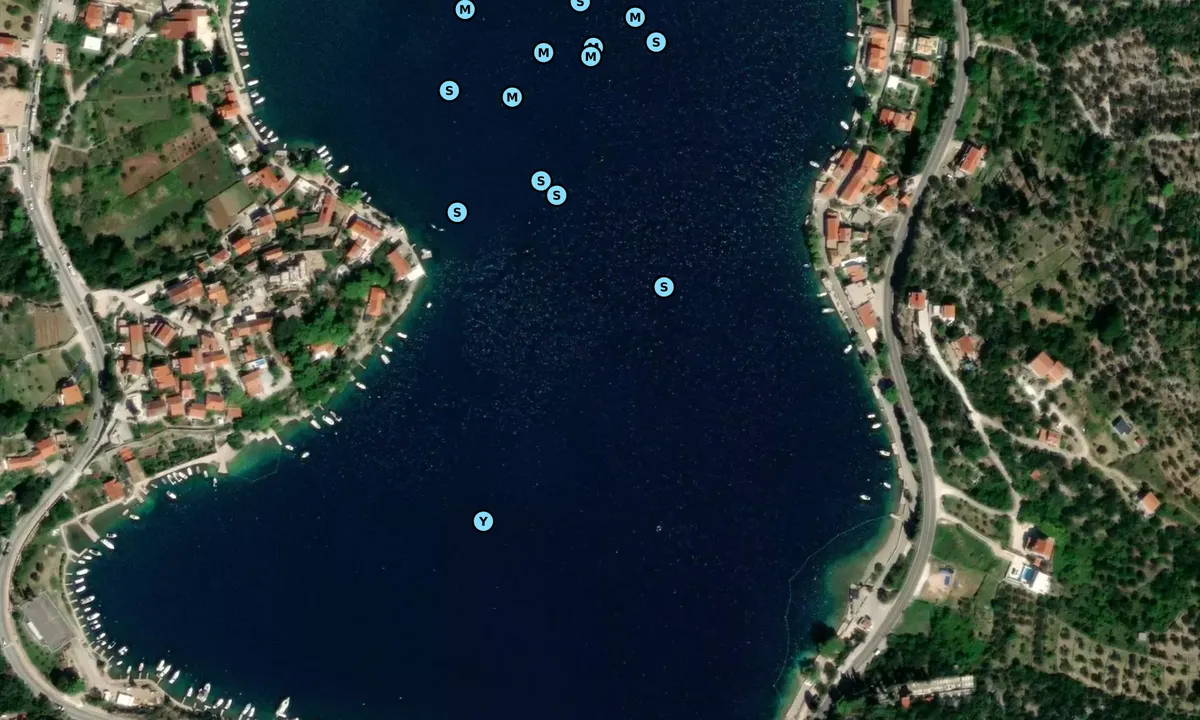 Satelite image of Zaton Bay