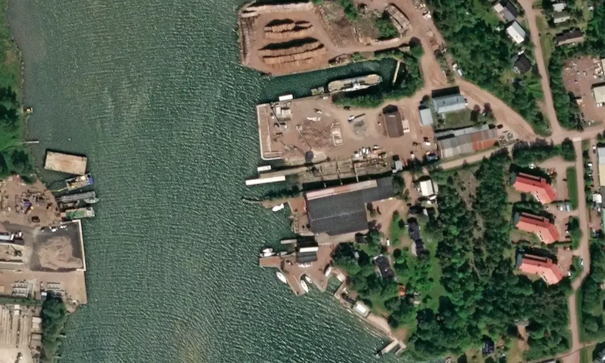 Satelite image of Zetterströms Mek. Verkstad and Slip