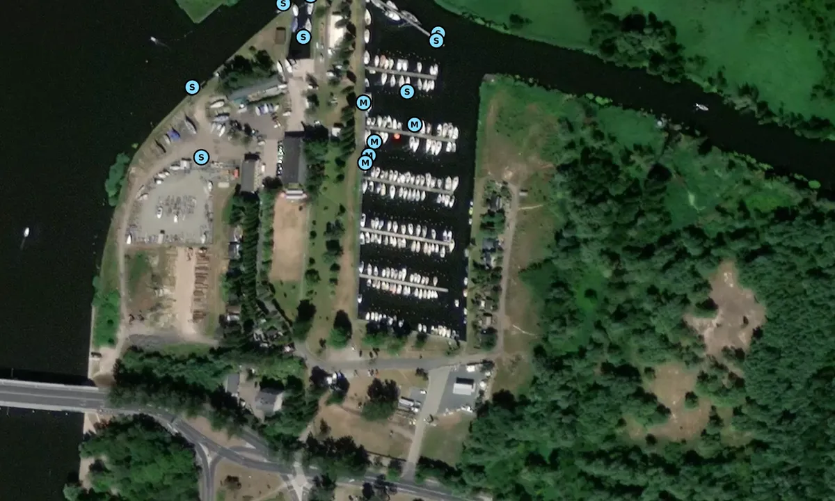 Satelite image of Zielona Marina