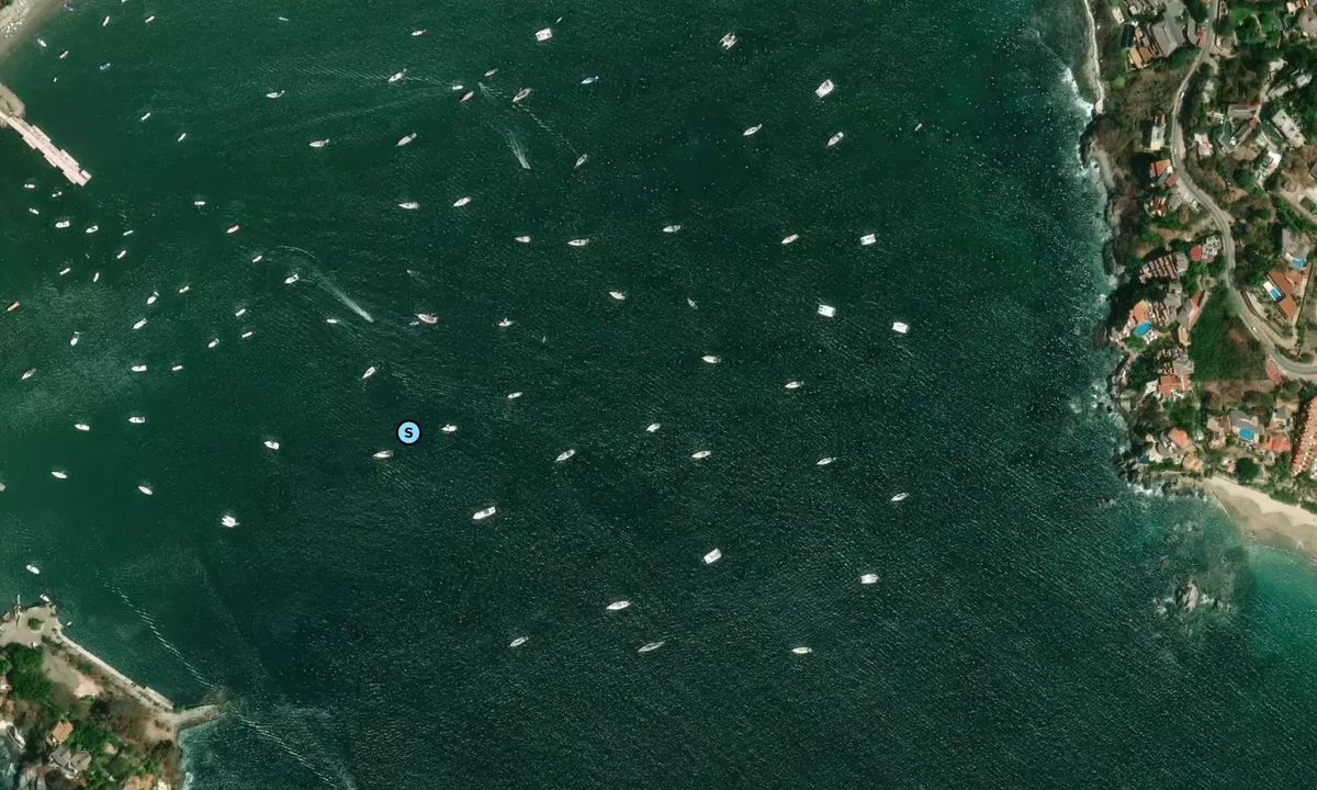 Satelite image of Zihuatanejo North