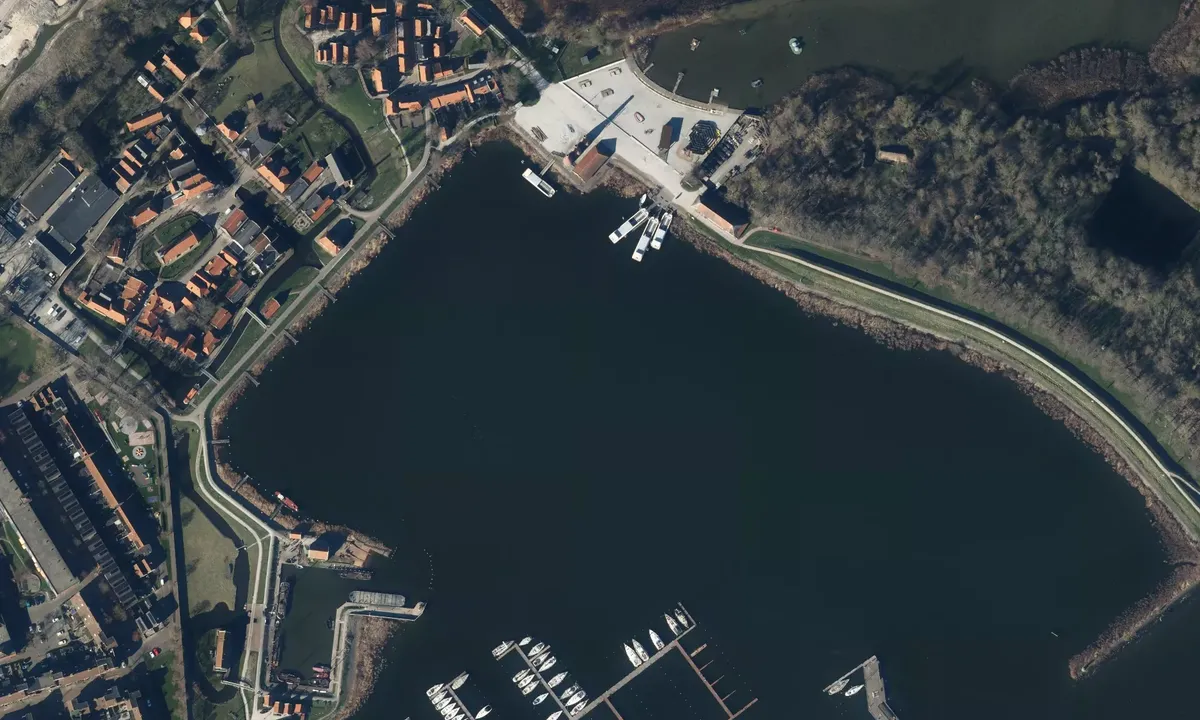 Satelite image of Zuiderzee Anchorage